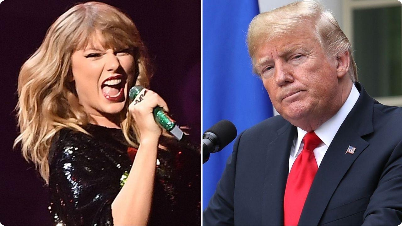 Percobaan pembunuhan terhadap Donald Trump jadi bahan lelucon penggemar Taylor Swift.