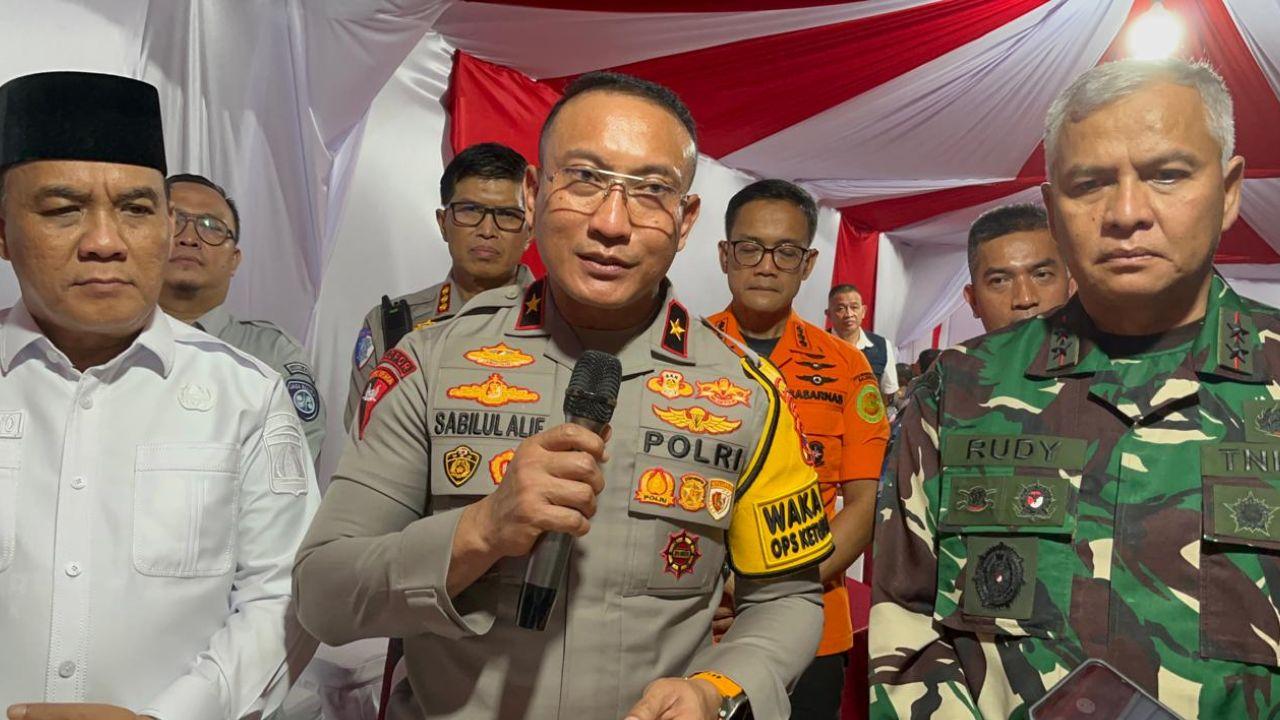 Wakapolda Kaltim, Brigjen Pol Sabilul Alif (tengah), Selasa (1/4/2025). (TribunKaltim.co/Dwi Ardianto).