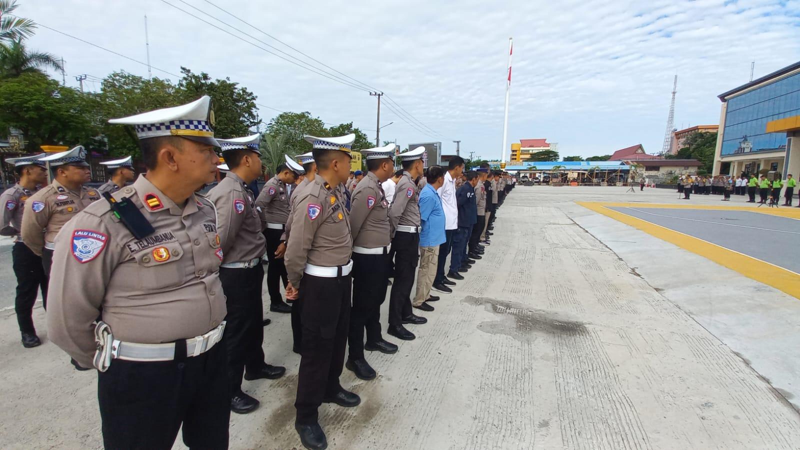 PERSIAPAN PASKAH 2025 - Dalam rangka menyambut perayaan Paskah 2025, Polresta Balikpapan menyatakan kesiapan penuh untuk mengamankan seluruh rangkaian ibadah dan kegiatan umat Kristiani di wilayahnya. Pengamanan ini dipimpin langsung oleh Kapolresta Balikpapan, Komisaris Besar Polisi Anton Firmanto, Jumat (18/4/2025). (HO/POLRESTA BALIKPAPAN)