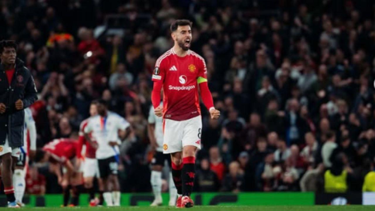 KAPTEN MANCHESTER UNITED - Potret Bruno Fernandes yang diunggah akun Instagram @brunofernandes8 pada Jumat (18/4/2025). Bruno Fernandes dikabarkan telah mengajukan tuntutan gajinya kepada Al Hilal jika ia ingin bergabung dari Manchester United. (Instagram/@brunofernandes8)