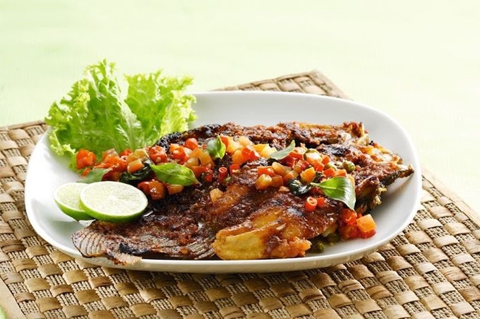 Ikan Bakar Bumbu Kacang