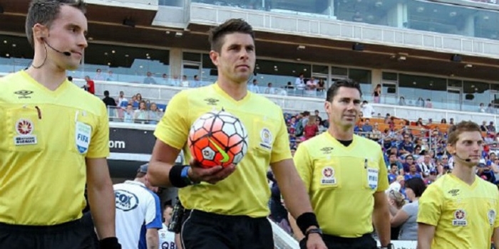 Shaun Evans, Wasit Asal Australia yang akan memimpin di Liga 1