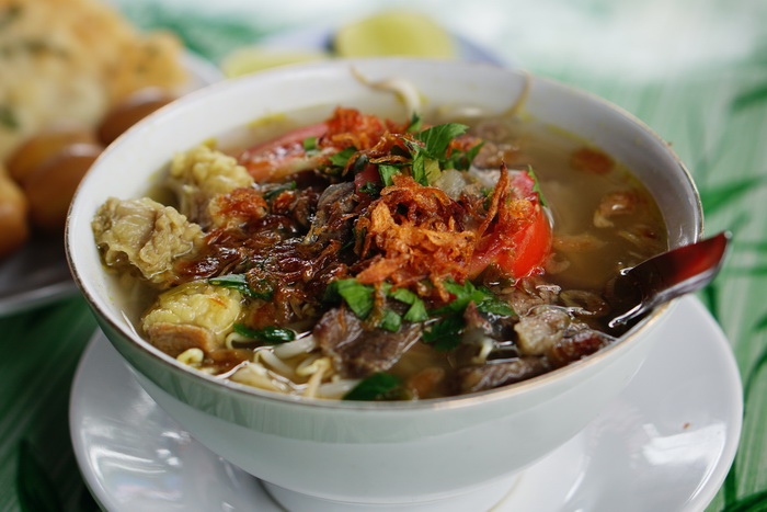 Soto Kwali Seger di Jalan Indrakila, Gunung Samarinda, Kecamatan Balikpapan Utara, Kalimantan Timur.