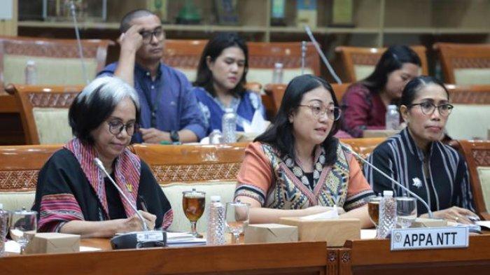 RDP - Rapat Dengar Pendapat (RDP) Aliansi Peduli Perempuan dan Anak (APP) - Forum Perempuan Diaspora NTT - Jakarta dengan Komisi III dan XIII DPR RI tentang proses hukum eks Kapolres Ngada, AKBP Fajar Widyadharma Lukman Sumaatmaja. Selasa (20/5/2025).