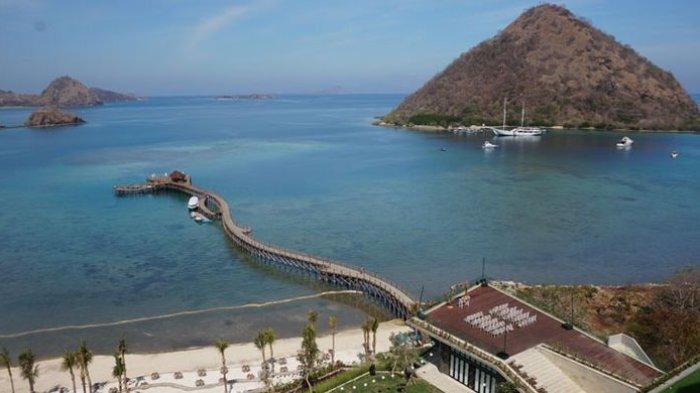Ayana Komodo Resort di Pantai Waecicu, Labuan Bajo, Kabupaten Manggarai Barat, Nusa Tenggara Timur, Sabtu (15/9/2018).