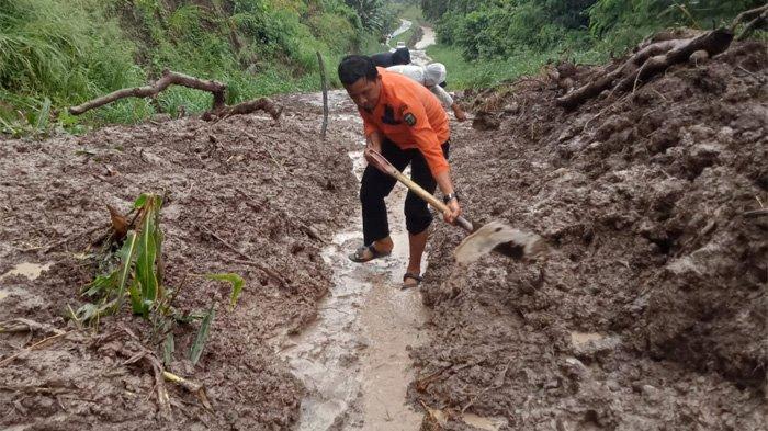 Kondisi terkini banjir dan longsor Kabupaten Luwu, Provinsi Sulawesi Selatan, Jumat (3/5/2024).