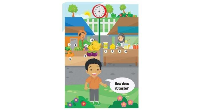 SOAL BAHASA INGGRIS - Look and Write dalam buku My Next Words Grade 5 - Student's Book for Elementary School halaman 6-7 Kurikulum Merdeka.