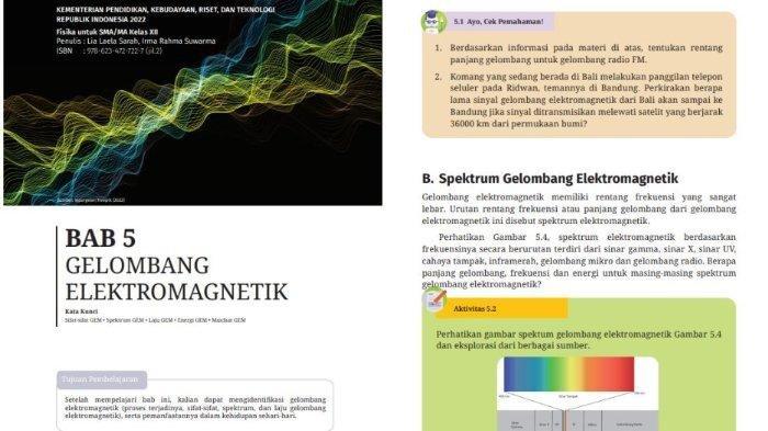 Berikut ini kunci jawaban Fisika Kelas 12 Halaman 100 Kurikulum Merdeka Bab 5: Ayo Cek Pemahaman