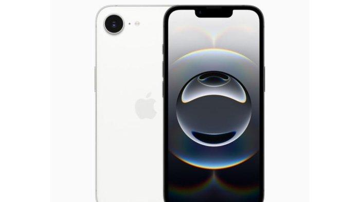 DESAIN HP IPHONE - Desain iPhone 16e yang diambil di laman apple.com pada Jumat (21/2/2025).