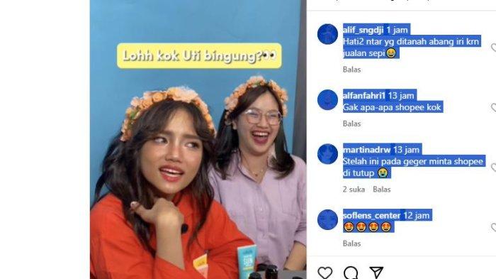FUJI - Viral Artis Naik Daun Imut Imut Fuji Bikin Geger Shopee Brand Pecah Rekor Penjualan 2 Jam Rp 2,7 M