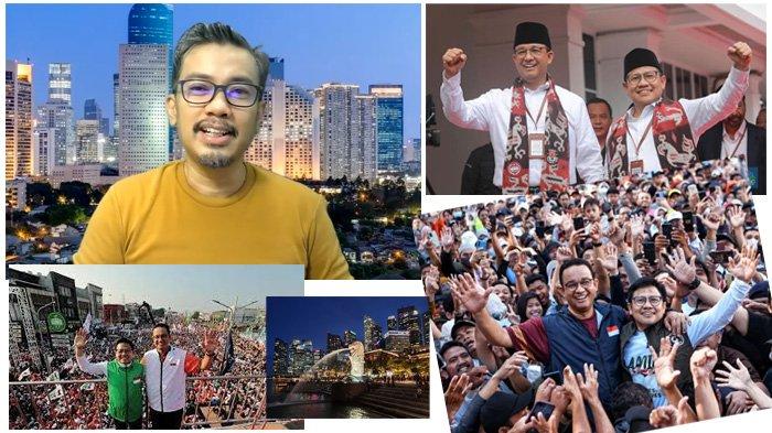 IMPIAN – Sulfikar Amir ungkap impian Anies Baswedan jikalau terpilih menjadi presiden menggantikan Jokowi. Hal yang akan dilakukan adalah membangun Indonesia seperti Singapura.