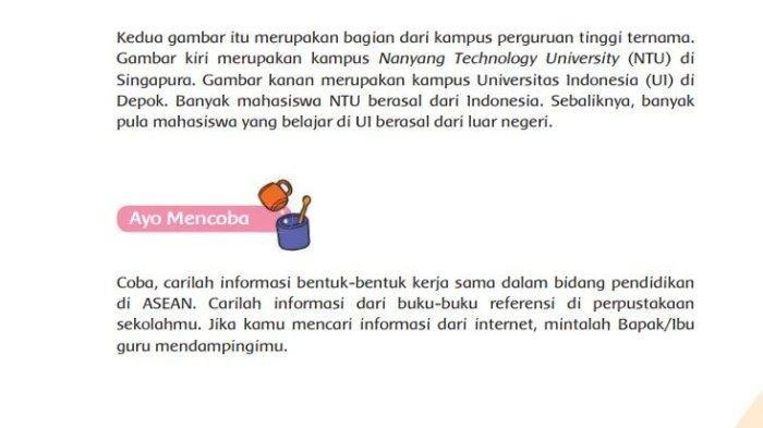 Inilah kunci Jawaban Tema 7 Kelas 6 SD halaman 123 Kurikulum 2013