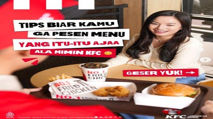 PROMO KFC - Pilihlan menu Promo KFC Super Komplit 1 sampai 4 untuk makan siangmu di awal pekan.