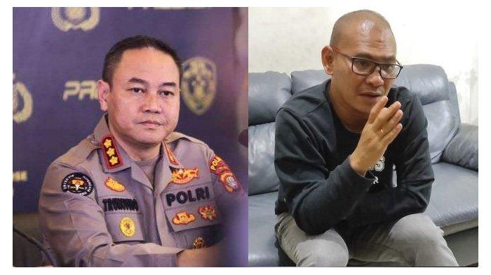 Kolase foto Karopenmas Divisi Humas Polri Brigjen Trunoyudo Wisnu Andiko dan Ipda Rudy Soik yang dipecat Polda NTT.