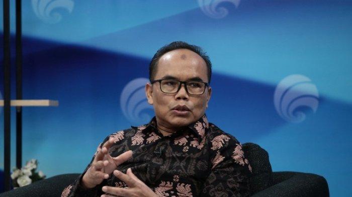 Komisioner Komisi Perlindungan Anak Indonesia (KPAI), Kawiyan, dalam Dialog Forum Merdeka Barat 9 (FMB9) yang mengangkat tema 'Perlindungan Anak dalam Ruang Digital', Rabu (19/6).