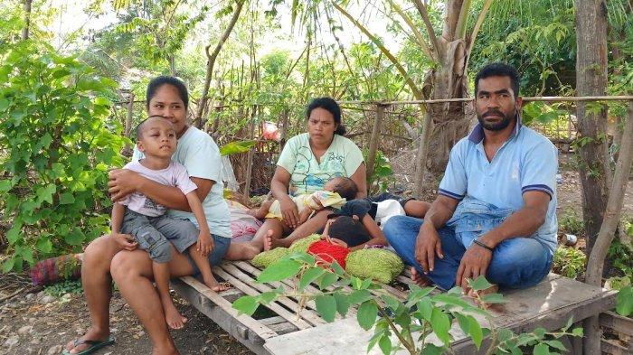 KORBAN - Kondisi terkini Kaleb Keraba (4) korban digigit anjing bukan rabies yang saat ini bersama keluarganya sementara menunggu jadwal rawat jalan di rumah keluarganya yang terletak di RT 08 RW 02 Kelurahan Temu, Kecamatan Kanatang, Sumba Timur, Jumat 29 Desember 2023