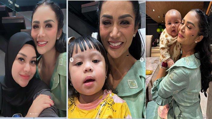 Krisdayanti bagikan momen bersama Aurel Hermansyah, Ameena Hanna Nur Atta dan Azura, natizen sebut nenek tercantik