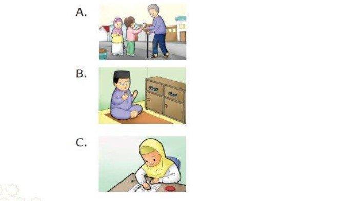 Kunci jawaban PAI Kelas 2 SD Halaman 135 136 137 Kurikulum Merdeka