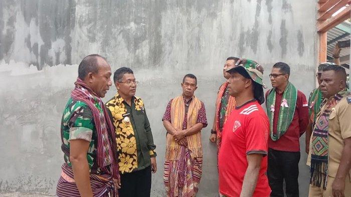 Kunjungan Ketua Tim Wasev TMMD ke 123 Mabes TNI