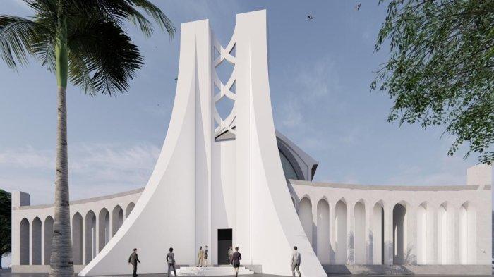 CHRISTIAN CENTER - Maket Christian Center di Kabupaten Rote Ndao.