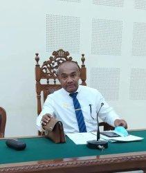 MERIDIAN DADO - Meridian Dewanta Dado, Koordinator TPDI NTT selaku kuasa hukum korban penganiayaan di Ende.