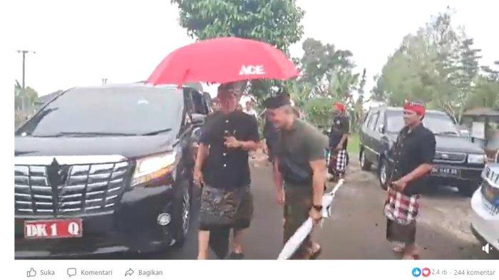 NGABEN - Viral Kunjungan Bupati Giri Prasta Hadiri Karya Ngaben Massal di Balai Banjar Juwuk Legi Tabanan
