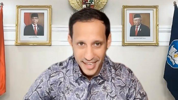 Menteri Pendidikan, Kebudayaan, Riset dan Teknologi (Mendikbudristek) Nadiem Makarim.