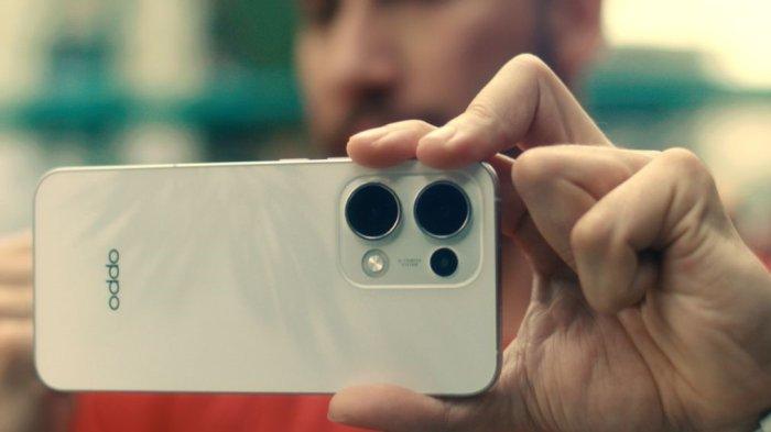 DESAIN HP OPPO - Desain OPPO A5 Pro 5G yang diunduh di laman oppo.com pada Kamis (24/4/2025).