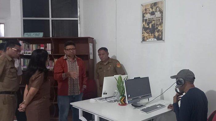 Pojok Jaap Kunst atau Jaap Kunst Hoek di lantai 2 Dinas Kearsipan dan Perpustakaan Daerah Provinsi NTT yang diluncurkan pada Selasa (24/9/2024).