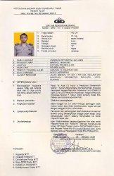 DPO - Polres Alor menerbitkan surat Daftar Pencarian Orang atau DPO setelah salah satu anggotanya, Brigpol Andreas Peterson Lakilangi (38) mangkir dari tugas dan jabatannya sebagai Bintara Polres Alor.