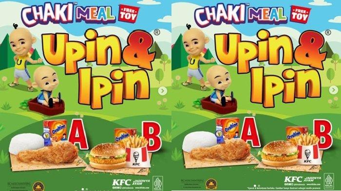 CHAKI MEAL - bikin harimu makin seru dengan Promo KFC hari ini ada paket Chaki Meal A atau B, Senin (19/5/2025).