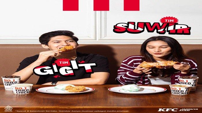 Promo KFC - Super Besar New hadir lagi dengan dua pilihan untuk kamu pecinta ayam goreng KFC.