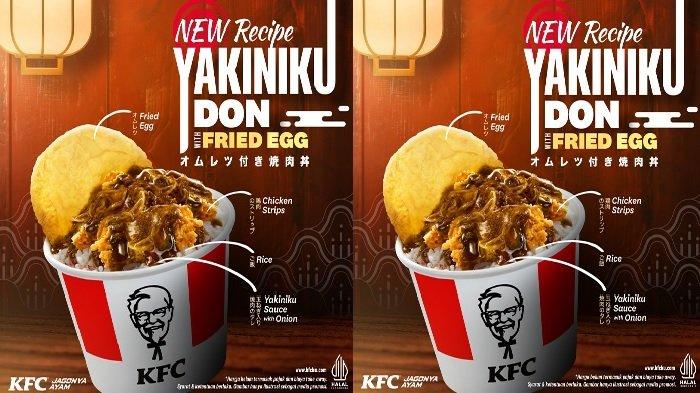 PROMO KFC - menu enak dan nikmati Promo KFC Yakiniku Don New Recipe, Sabtu (28/6/2025).