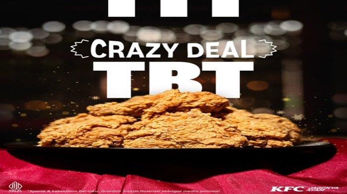 Promo KFC - paket Crazy Deal setiap Kamis