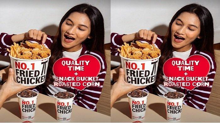 PROMO KFC - bikin liburan kamu makin seru dengan Promo KFC Snack Bucket Roasted Corn, Rabu (28/5/2025).