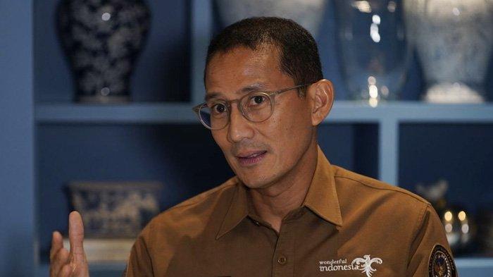 Menteri Pariwisata dan Ekonomi Kreatif Sandiaga Uno.