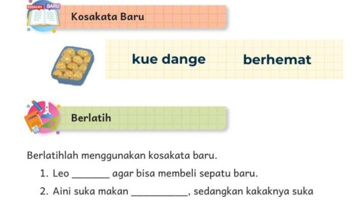 KUNCI JAWABAN - Berlatih dalam buku Bahasa Indonesia Keluargaku Unik untuk SD Kelas II halaman 127 Kurikulum Merdeka.