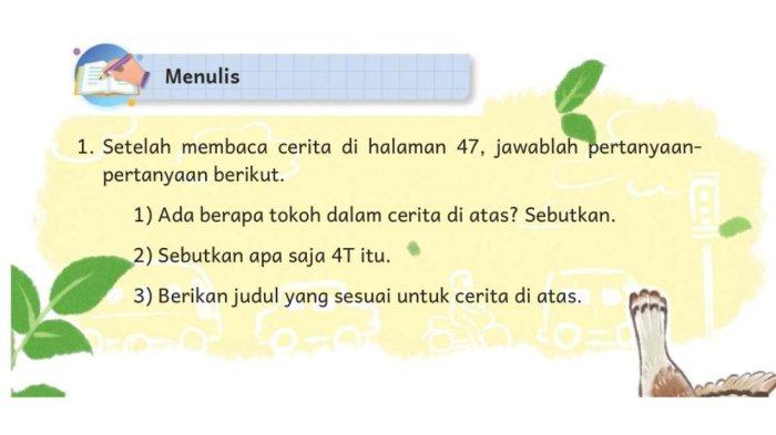 KUNCI JAWABAN - Menulis dalam buku Bahasa Indonesia Keluargaku Unik untuk SD Kelas II halaman 51 Kurikulum Merdeka.