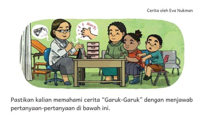 KUNCI JAWABAN - Soal cerita dalam Buku Bahasa Indonesia: Lihat Sekitar untuk SD Kelas IV halaman 185-186 Kurikulum Merdeka.