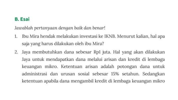 KUNCI JAWABAN - Evaluasi dalam buku Ilmu Pengetahuan Sosial untuk SMA Kelas X halaman 210-211 Kurikulum Merdeka.