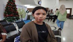 YOHANA KARNILA - Yohana Karolina Karnila (24), warga asal Lancang, Kabupaten Manggarai Barat, Provinsi Nusa Tenggara Timur yang tengah menjalani proses pengobatan dan operasi pengangkatan kista di Rumah Sakit Siloam Labuan Bajo.