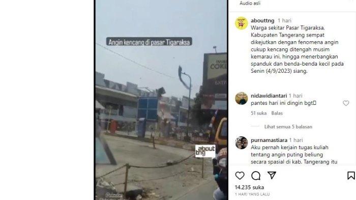 ANGIN KENCANG -Musim angin kencang
