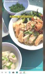 Video Viral TikTok, Makan Bak Mie di Jalan Sersan Bajury Isola di Warung Harmony