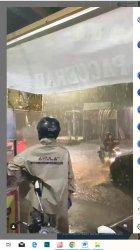 Cuaca di Kota Makassar provinsi Sulawesi Selatan hujan lebat semalam jadi Berit Viral