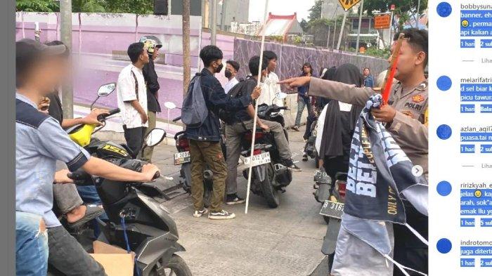 Konvoi Buka On The Road memawa kembang api, sejumlah pelajar diamankan Polsek Metro Tamansarijadi Berita Viral