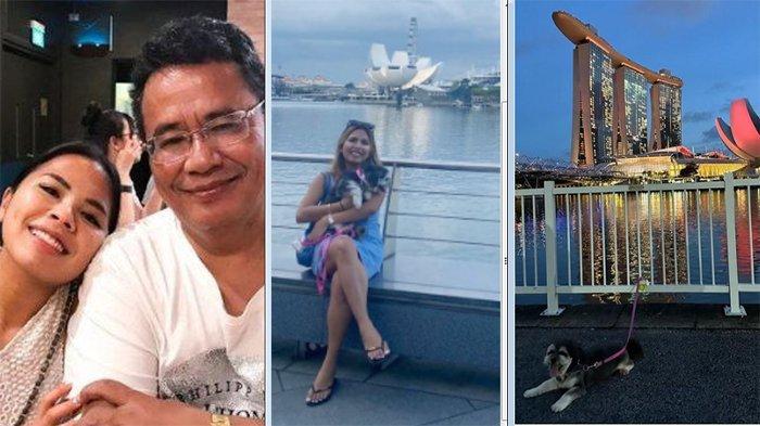 BEBE -- Hoitan Paris dan sang puteri, Felicia Hutapea yang mengadopsi anjing liar di Jakarta dan membawanya ke Singapura