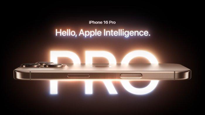 ILUSTRASI IPHONE - Desain iPhone 16 Pro yang diambil di laman apple.com pada Jumat (7/3/2025).