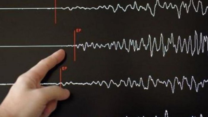 Ilustrasi gempa bumi