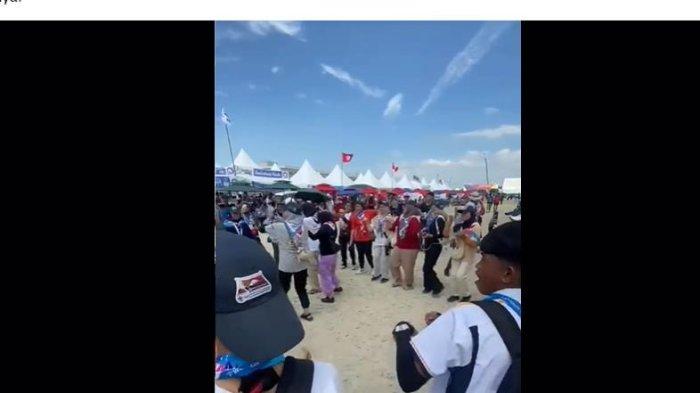 GEMU FA MI RE - Goyang gemu fa mi re menguncang Jambore Dunia di Korea Selatan Seul