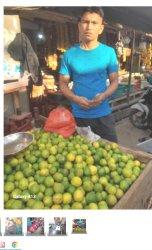 JERUK NIPIS TIMOR - Jeruk nipis Timor yang dijual pedagang di Pasar Oeba, Kelurahan Fatubesi, Kecamatan Kota Lama, Kota Kupang, Kamis 26 Juli 2023